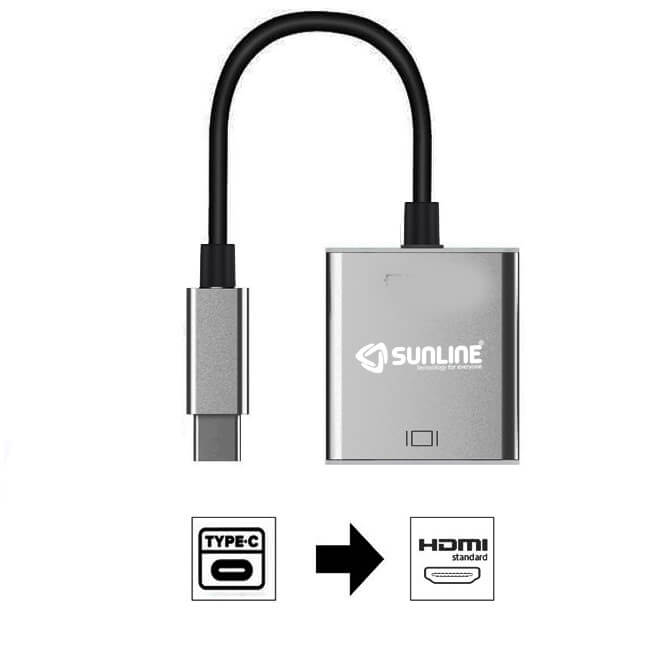 USB TYPE C-HDMI DİŞİ ÇEV
