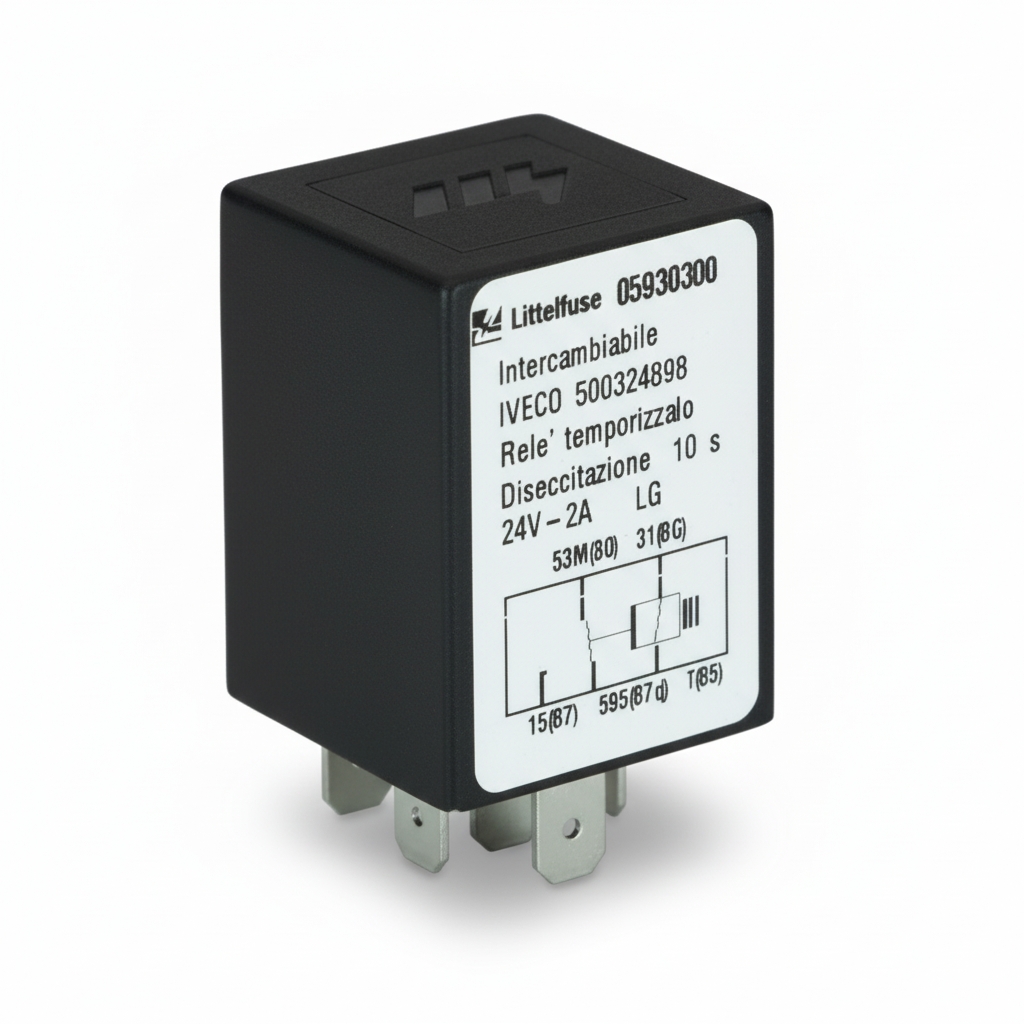 LITTELFUSE 05930300 IND.CONT.RELAY FOR TIME-DELAYED DEENERG 10 SEC