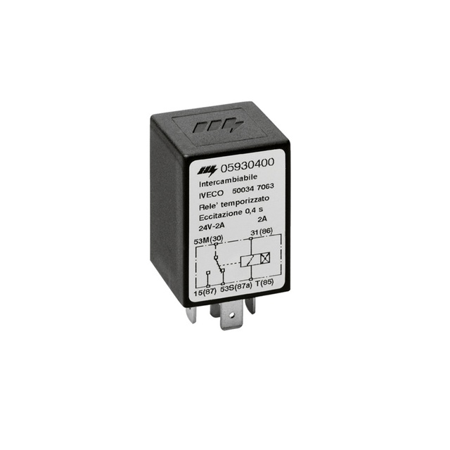 LITTELFUSE 05930400 IND.CONT.RELAY FOR TIME-DELAYED ENERG. 0.4 SEC