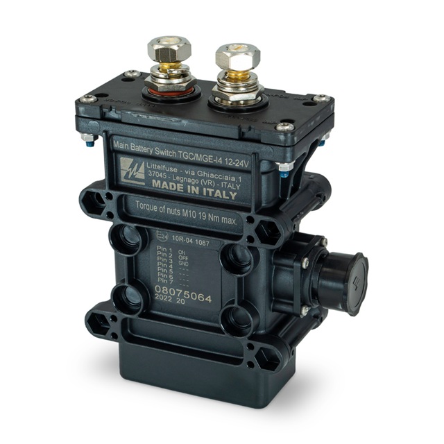 LITTELFUSE 08075064 IND.CONT.TGC/MGE-I4 12-24V OUTLET DIN 3-W