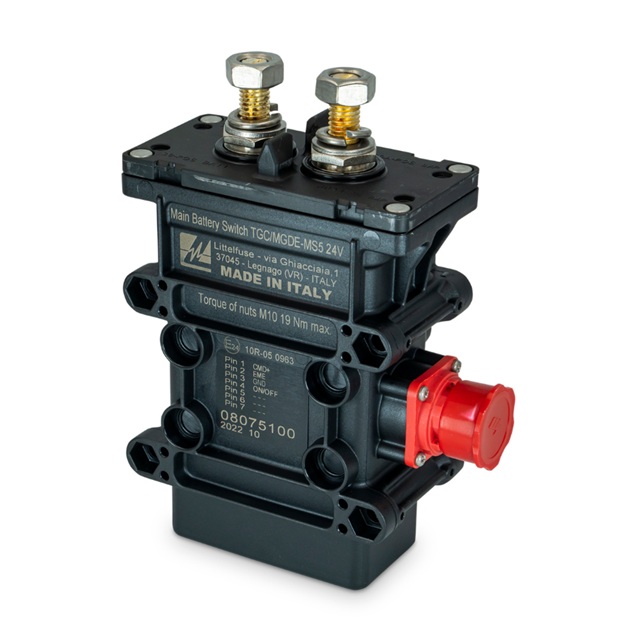LITTELFUSE 08075100 IND.CONT.TGC/MG-MS5 24V OUTLET DIN T 3