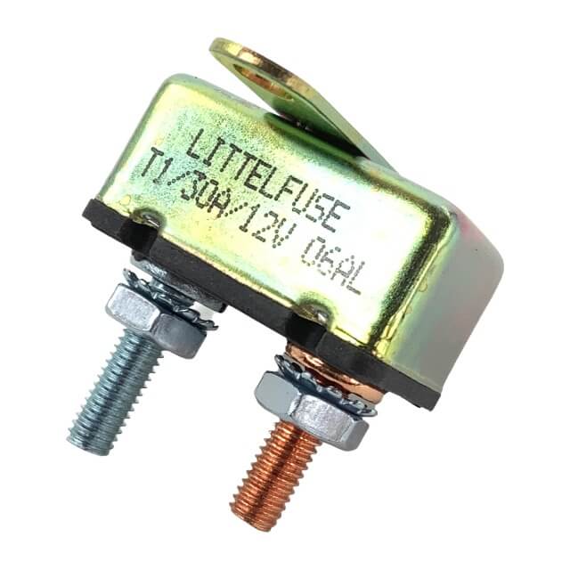 LITTELFUSE 0813030.XP IND.CONT.CIR BRKR 30A 12VDC AUTO RESET