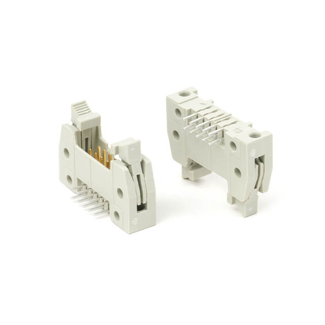 BOX HEADER LOCKED 10PIN(2x5) 2.54mm THT R/A - 09185106913