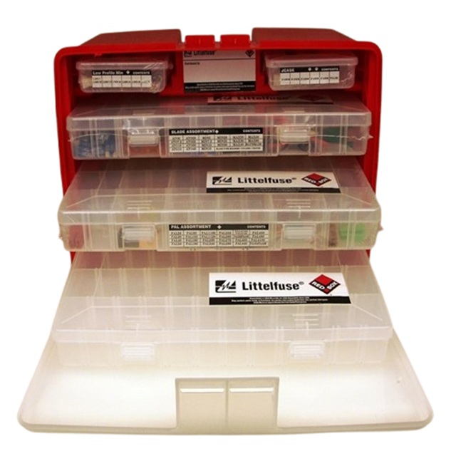 LITTELFUSE 0RED0BOXZXNGA IND.CONT.FUSE KIT PROFESSIONAL INSTALLER CASE