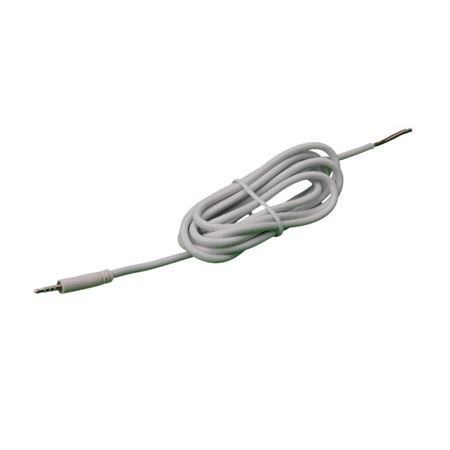 CABLE AUDIO PHONE PLUG 2.5MM WHITE - 10-00331