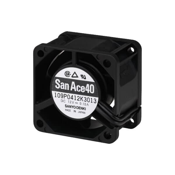SANYO DENKI 109P0424J3013 FAN 40x40x28mm 24V 0.18A 4.32W 12500RPM