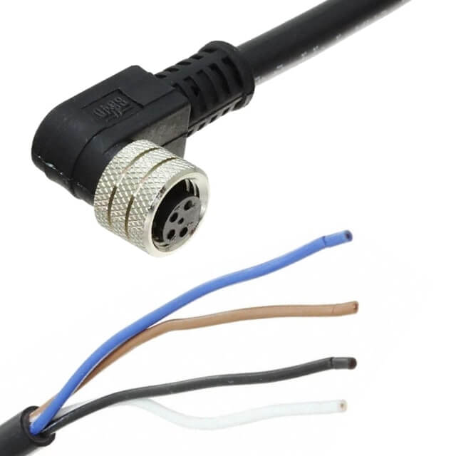 1200270152 M8 CORDSET 4PİN AÇILI DİŞİ 2M KABLOLU - MOLEX-404001E02M020
