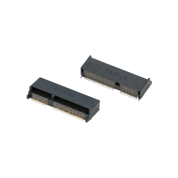ATTEND 123A-40E00 CONN.M.2(NGFF) 0.5MM E KEY H:4.0MM