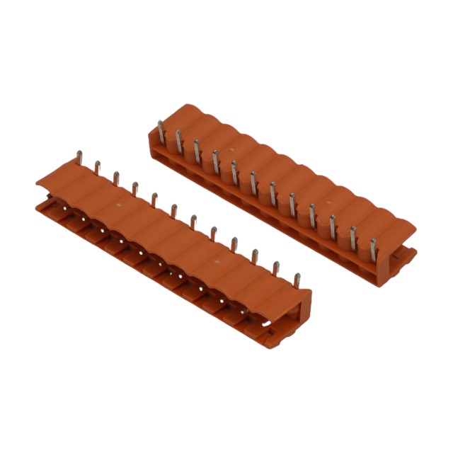 TERM.BLK.5.08MM 12P 90C MALE ORANGE WEIDMULLER - 1509060000