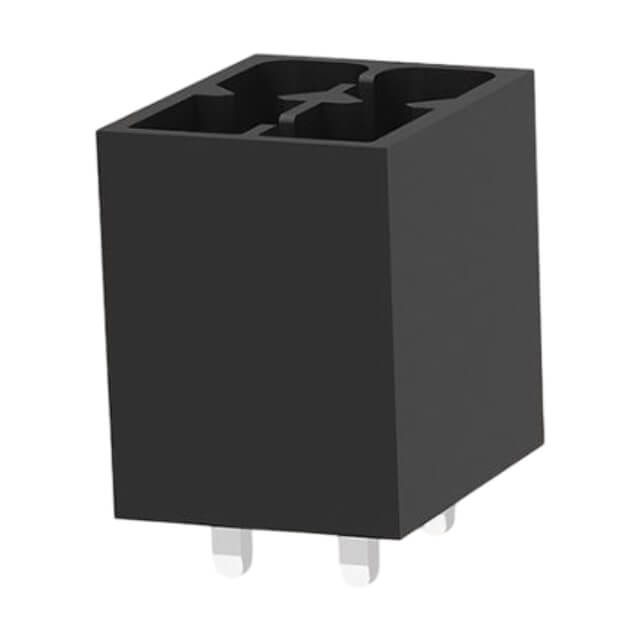 DEGSON 15EDGVHC-THR-3.5-04P-13- TERM.BLK.3.50MM 4PIN(2X2) THT V/T MALE BLACK