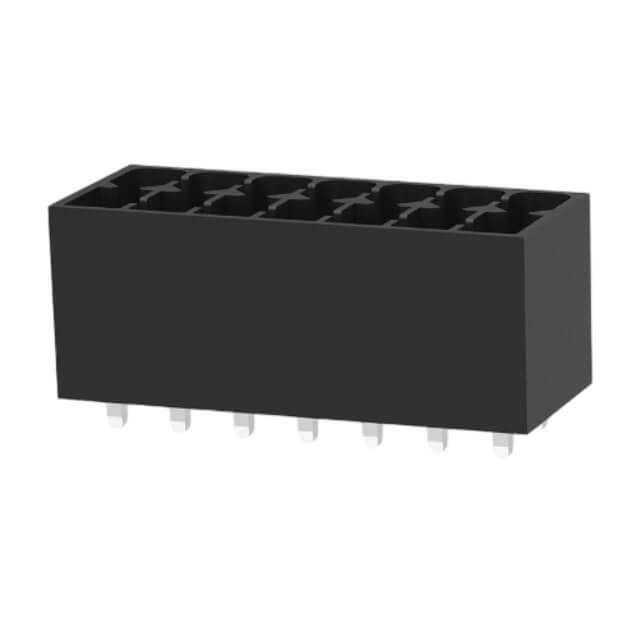 DEGSON 15EDGVHC-THR-3.5-14P-13- TERM.BLK.3.50MM 14PIN(2X7) THT V/T MALE BLACK