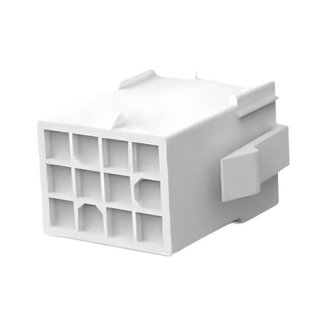 TE CONNECTIVITY 172333-1 CONNECTOR HOUSING 12P(3X4) 4.20MM