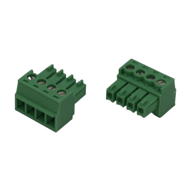 TERM.BLK.3.81MM 4P FEMALE GREEN PHOENIX - 1803594