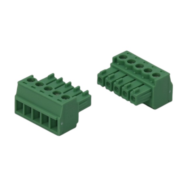 TERM.BLK.3.81MM 5P FEMALE GREEN PHOENIX - 1803604