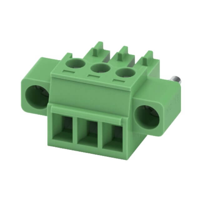 1827716 - TERM.BLK.3.81MM 3P FEMALE GREEN