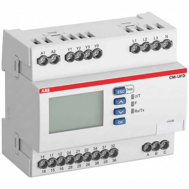 ABB ABB-1SVR560731R3701 CM-UFD.M31M ŞEBEKE İZLEME RÖLESİ