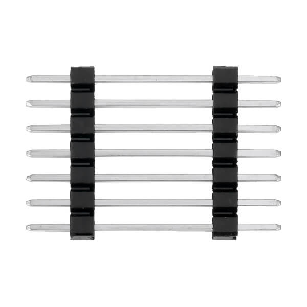 PIN HEADER 7PIN(1x7) 2.54mm THT V/T - 2.54-1-07-S-4.3X4.2X26