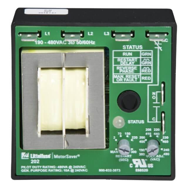 LITTELFUSE 202-RP IND.CONT.REVERSE-PHASE RELAY/ 190-480V/