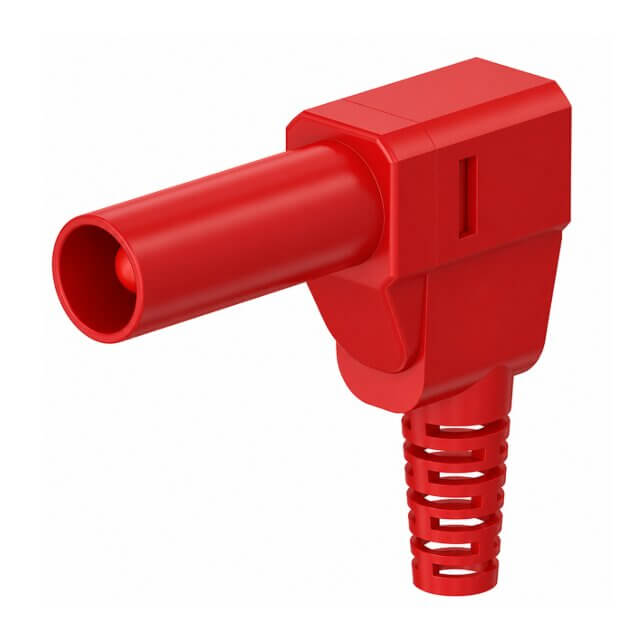 STAUBLI 22.2667-22 SLS425-SW 4MM PLUG COMPLETE RED