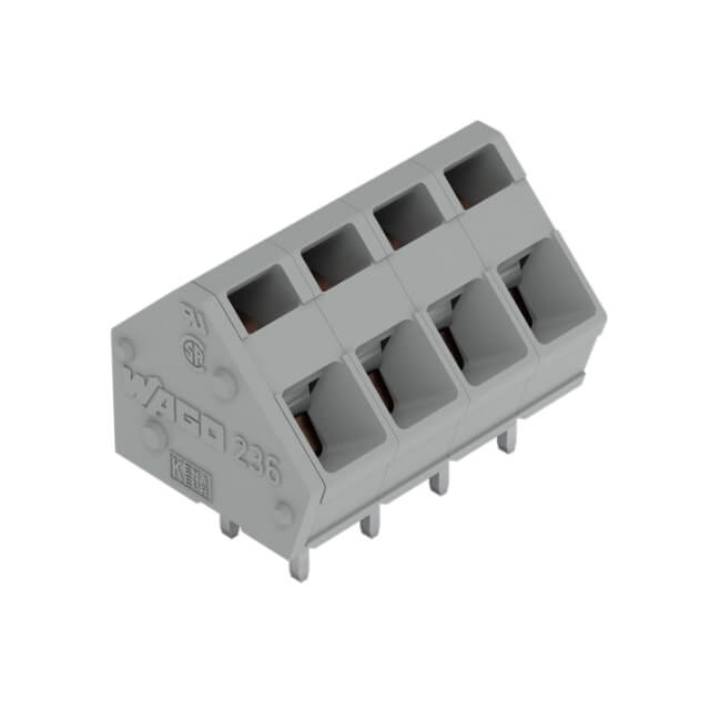 WAGO 236-409 TERM.BLK.5.08MM 9P 180C MALE WAGO