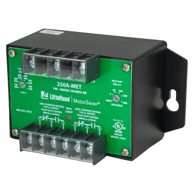 LITTELFUSE 250A-MET IND.CONT.MODEL 250A/ RIGHT FORM C RELAY