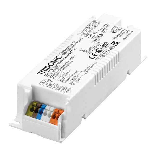 TRIDONIC 28000674 LED DRIVER 17W 250-750mA CC DALI2-DIMM IP20