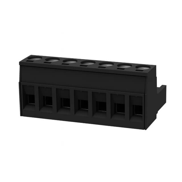 DEGSON/GAOSONG 2EDGK-5.08-07P-13-00SH TERM.BLK.5.08MM 7P FEMALE BLACK GAOSONG