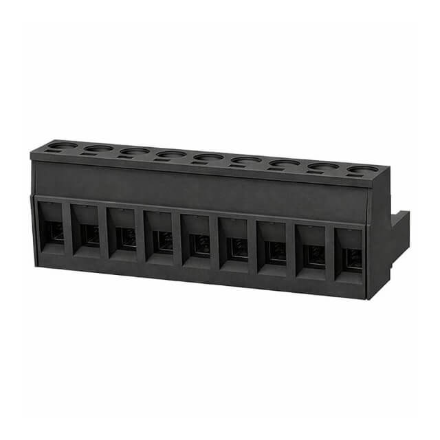DEGSON/GAOSONG 2EDGK-5.08-09P-13-00SH TERM.BLK.5.08MM 9P FEMALE BLACK GAOSONG