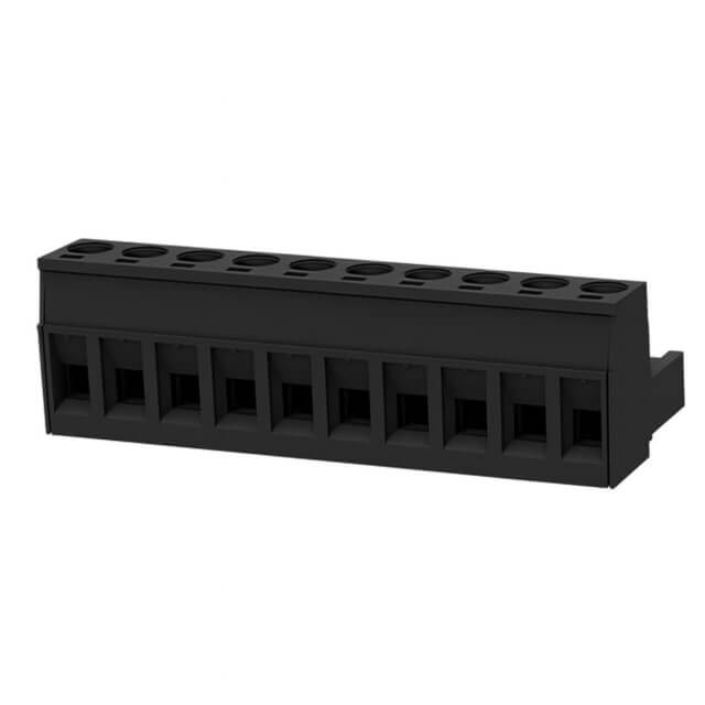 DEGSON/GAOSONG 2EDGK-5.08-10P-13-00SH TERM.BLK.5.08MM 10P FEMALE BLACK GAOSONG