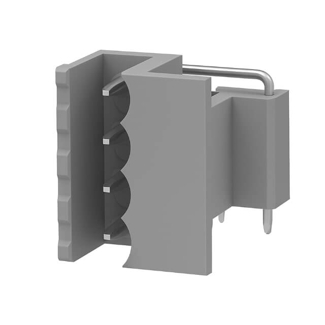 TERM.BLK.5.00MM 4P 90C MALE GRAY - 2EDGLF-5.0-04P-11-06AH