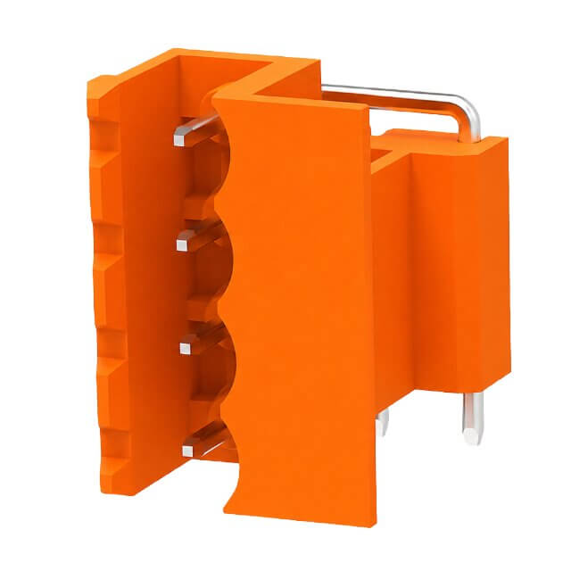 DEGSON 2EDGLF-5.0-04P-15-00Z(H) TERM.BLK.5.00MM 4P 90C LEFT MALE ORANGE