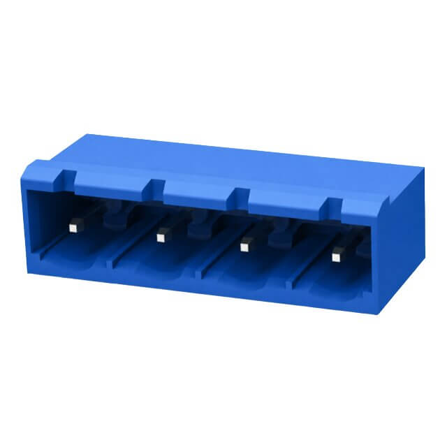 DEGSON/GAOSONG 2EDGRC-7.62-04P-12-00SH TERM.BLK.7.62MM 4P 90C MALE BLUE CLOSED GAOSONG