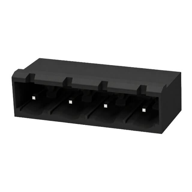 DEGSON/GAOSONG 2EDGRC-7.62-04P-13-00SH TERM.BLK.7.62MM 4P 90C MALE BLACK CLOSED GAOSONG