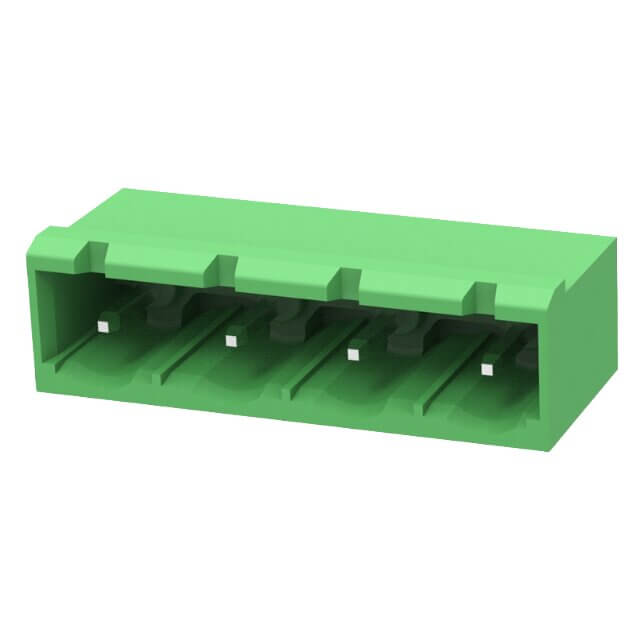 DEGSON/GAOSONG 2EDGRC-7.62-04P-14-00SH TERM.BLK.7.62MM 4P 90C MALE GREEN CLOSED