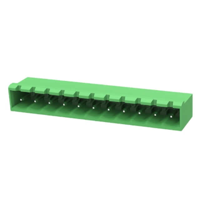 DEGSON 2EDGRC-7.62-11P-14-00AH TERM.BLK.7.62MM 11P 90C MALE GREEN CLOSED