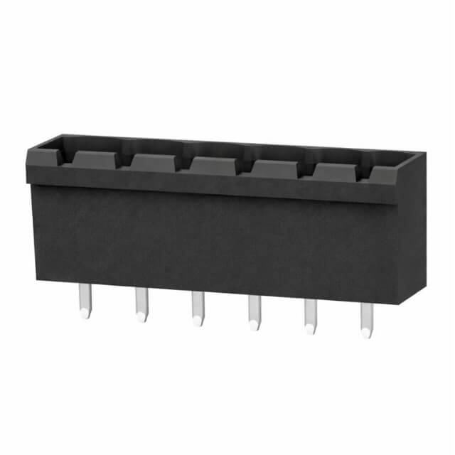 DEGSON/GAOSONG 2EDGVC-5.08-06P-13-00SH TERM.BLK.5.08MM 6P 180C MALE BLACK CLOSED GAOSONG