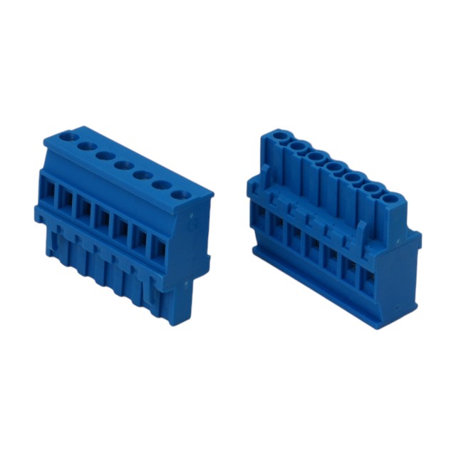 TERM.BLK.5.08MM 7P 180C FEMALE BLUE - 2EGTKA-5.08-07P-12-100AH