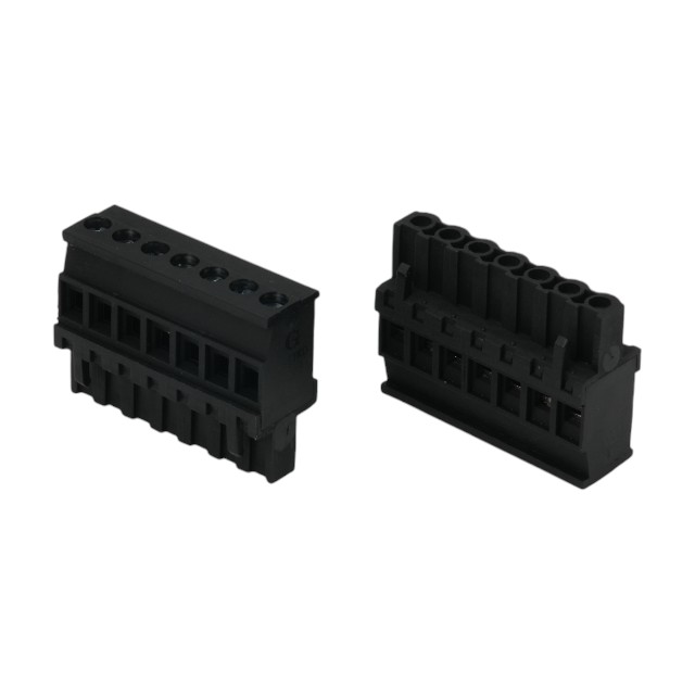 TERM.BLK.5.08MM 7P 180C FEMALE BLACK - 2EGTKA-5.08-07P-13-100AH