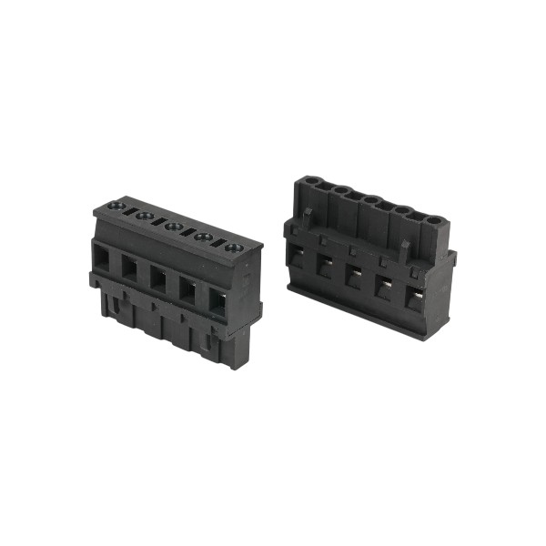 GOLTEN 2EGTKA-7.62-05P-13-100AH TERM.BLK.7.62MM 5P 180C FEMALE BLACK