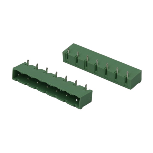 TERM.BLK.7.50MM 7P 90C MALE GREEN CLOSED - 2EGTRC-7.5-07P-14-100AH