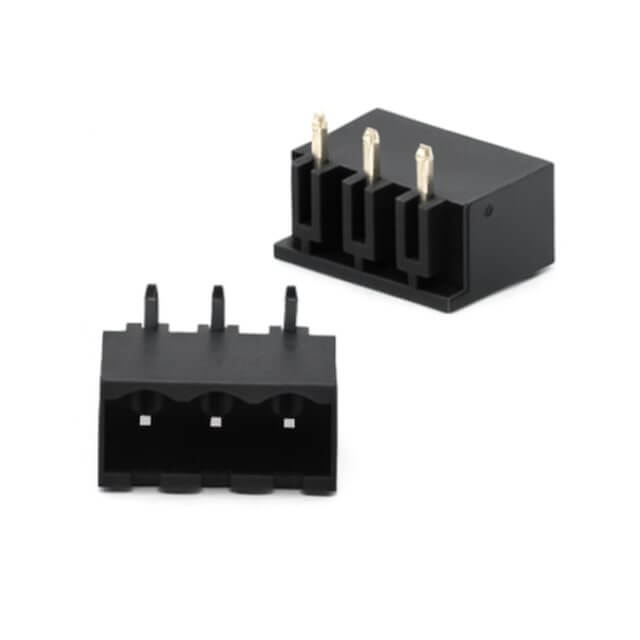 GOLTEN 2EGTRC-5.08-03P-13-00AH TERM.BLK.5.08MM 3P 90C MALE BLACK CLOSED