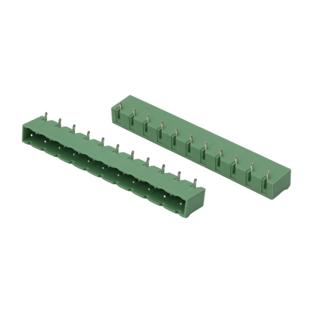 TERM.BLK.7.50MM 11P 90C MALE GREEN CLOSED - 2EGTRC-7.5-11P-14-100AH