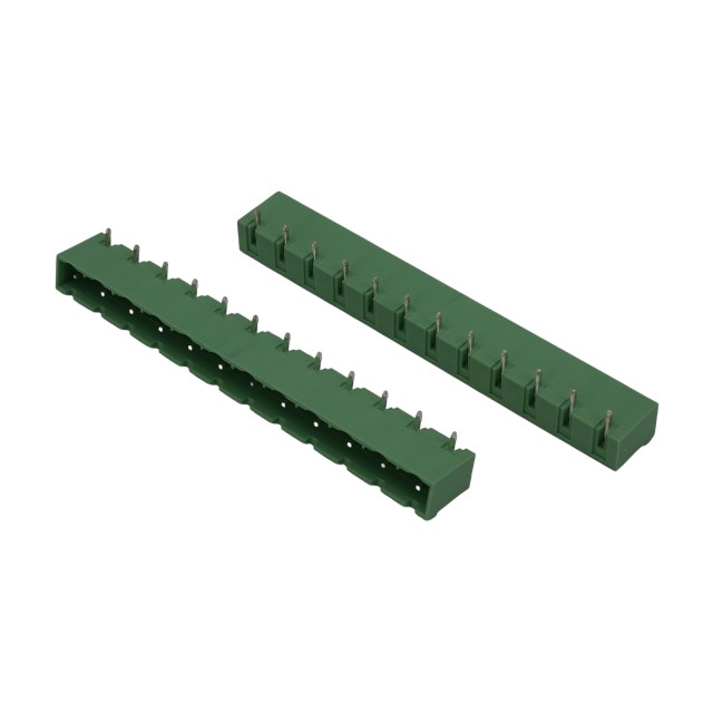 TERM.BLK.7.50MM 12P 90C MALE GREEN CLOSED - 2EGTRC-7.5-12P-14-100AH