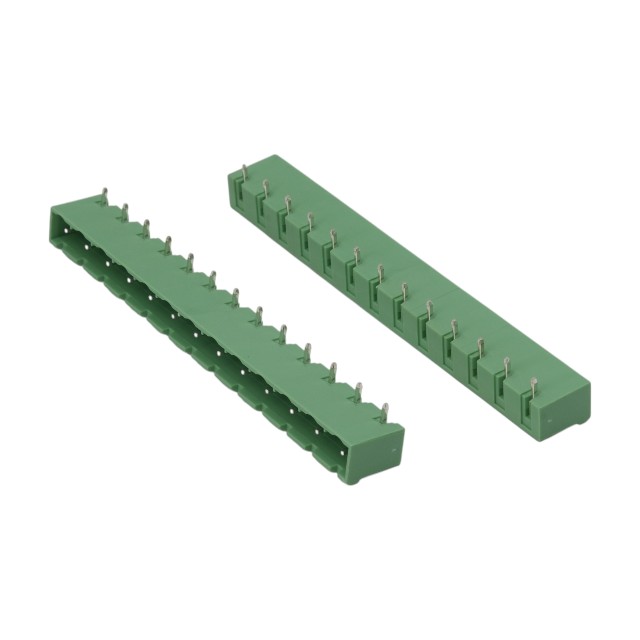 TERM.BLK.7.50MM 13P 90C MALE GREEN CLOSED - 2EGTRC-7.5-13P-14-100AH
