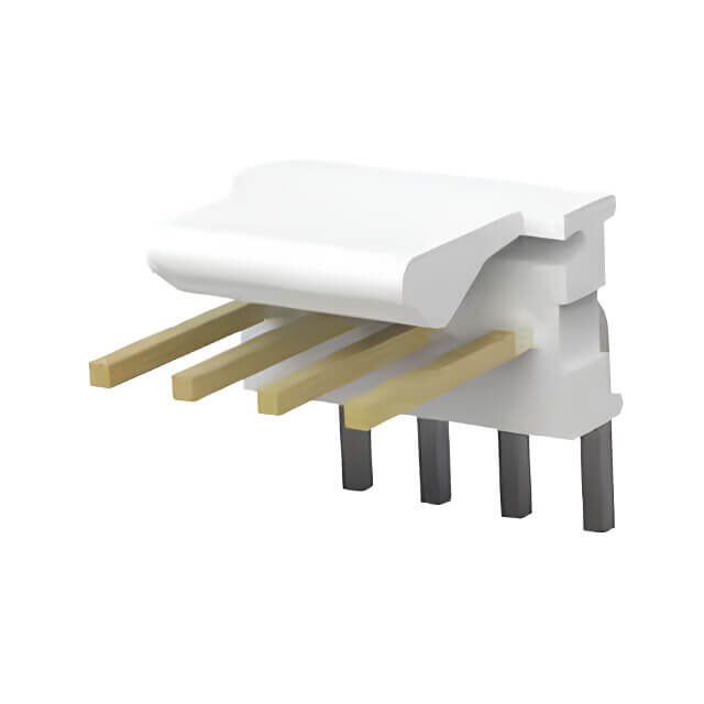 TE CONNECTIVITY 3-641216-4 CONN HEADER R/A 4POS 2.54MM