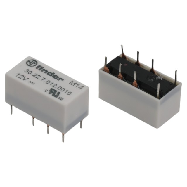 RELAY TELECOM 2A 12V DPDT (2 Form C) THT - 30.22.7.012.0010