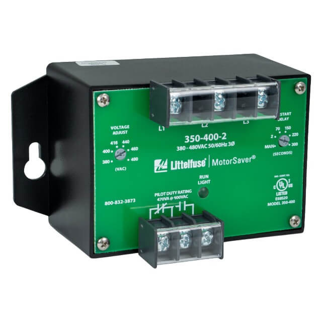 LITTELFUSE 3504002 IND.CONT.3-PHASE VOLTAGE MONITOR/ 380-480VAC