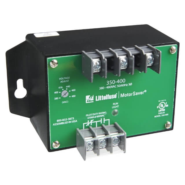 LITTELFUSE 350600 IND.CONT.3-PHASE VOLTAGE MONITOR/ 475-600VAC