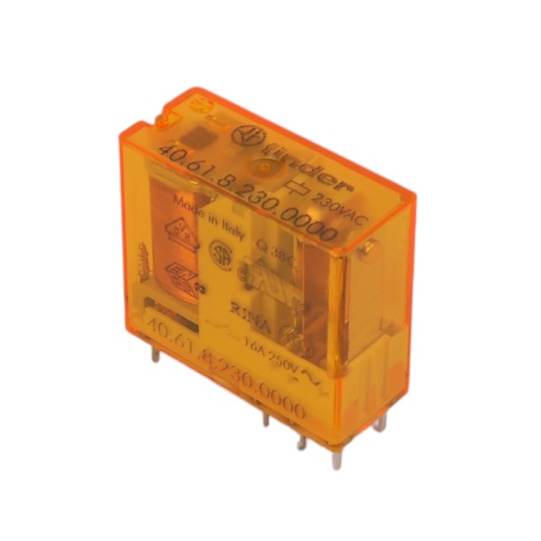 FINDER 40.61.8.230.0000 RELAY GEN PURPOSE SPDT 16A 230V
