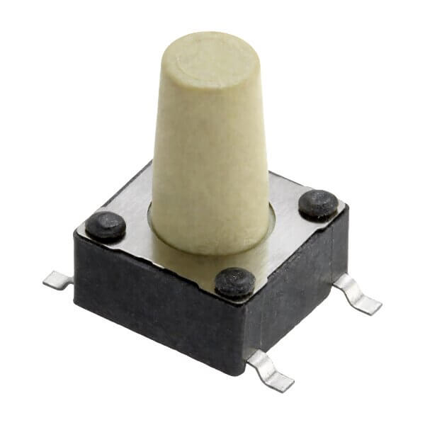 SWITCH TACTILE 6.20x6.20 SMD 9.5MM 260 gf